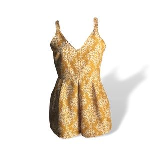 Lush - Mustard Yellow Romper